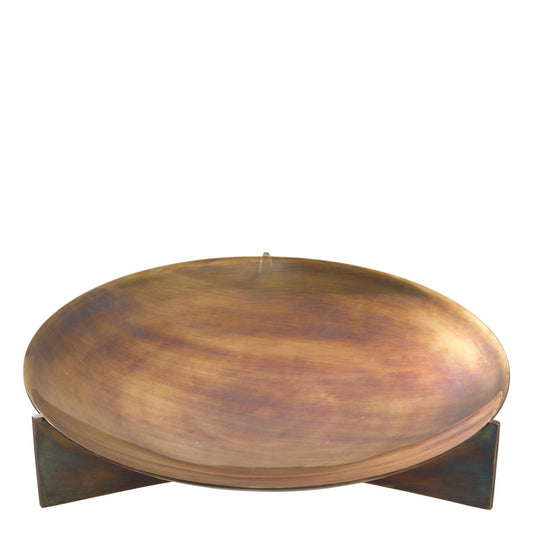 Eichholtz Kulm Bowl, Vintage Brass, 18.31"W (116153 YV0J03YQ5P)