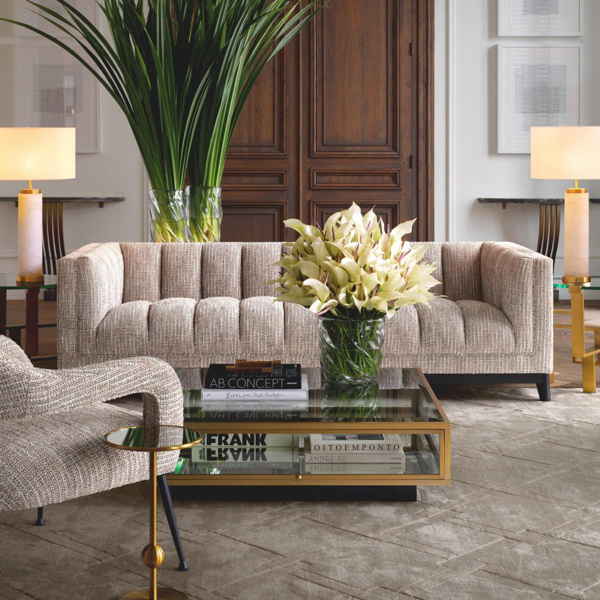Eichholtz La Belle Carpet, Gray, 78.74"L x 118.11"W (114727 YV0J03YT29)