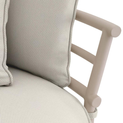 Eichholtz Laguno Outdoor Sofa, Right Side Direction, Lewis Off-White Fabric, Sand, 86.61"W (116076 YV0J041RT3)