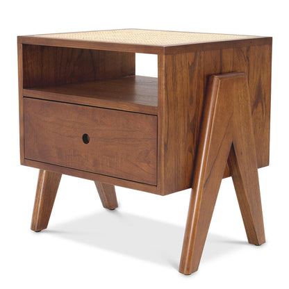 Eichholtz Latour Nightstand, Wood, Natural, 22.83"W (114487 YV0J03YQ31)