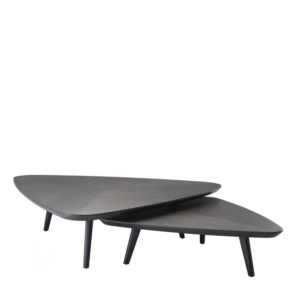 Eichholtz Lauren Coffee Table, Set of 2, Mocha, Small:  38.78"W ; Large:  54.33"W (113839 ), Eichholtz 113839 YV0J03YV2V