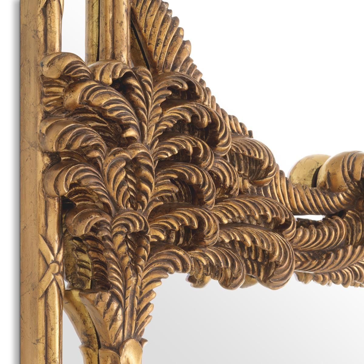 Eichholtz Le Royal Mirror, Antique Gold, 37.4"W (116802 YV0J041QT7)