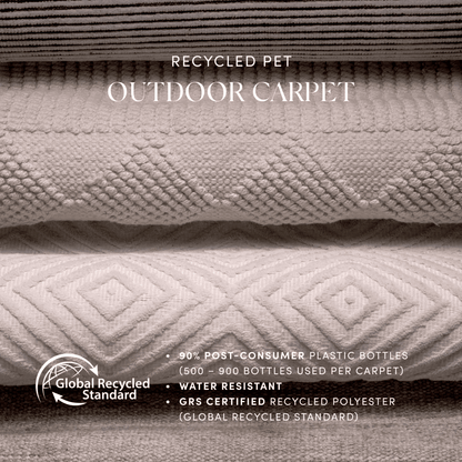 Eichholtz Linara Outdoor Carpet, Beige, 118.11"L x 157.48"W (117032 YV0J041QVE)
