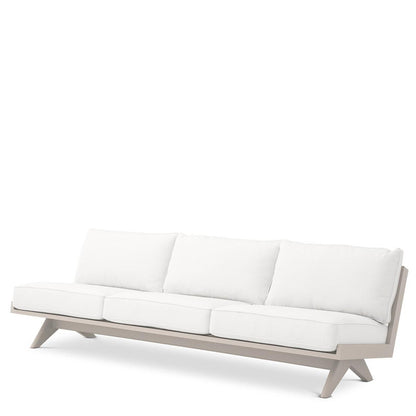 Eichholtz Lomax Outdoor Sofa, Off-White Sunbrella Canvas, Sand, 90.55"W (115233 YV0J041RT4)