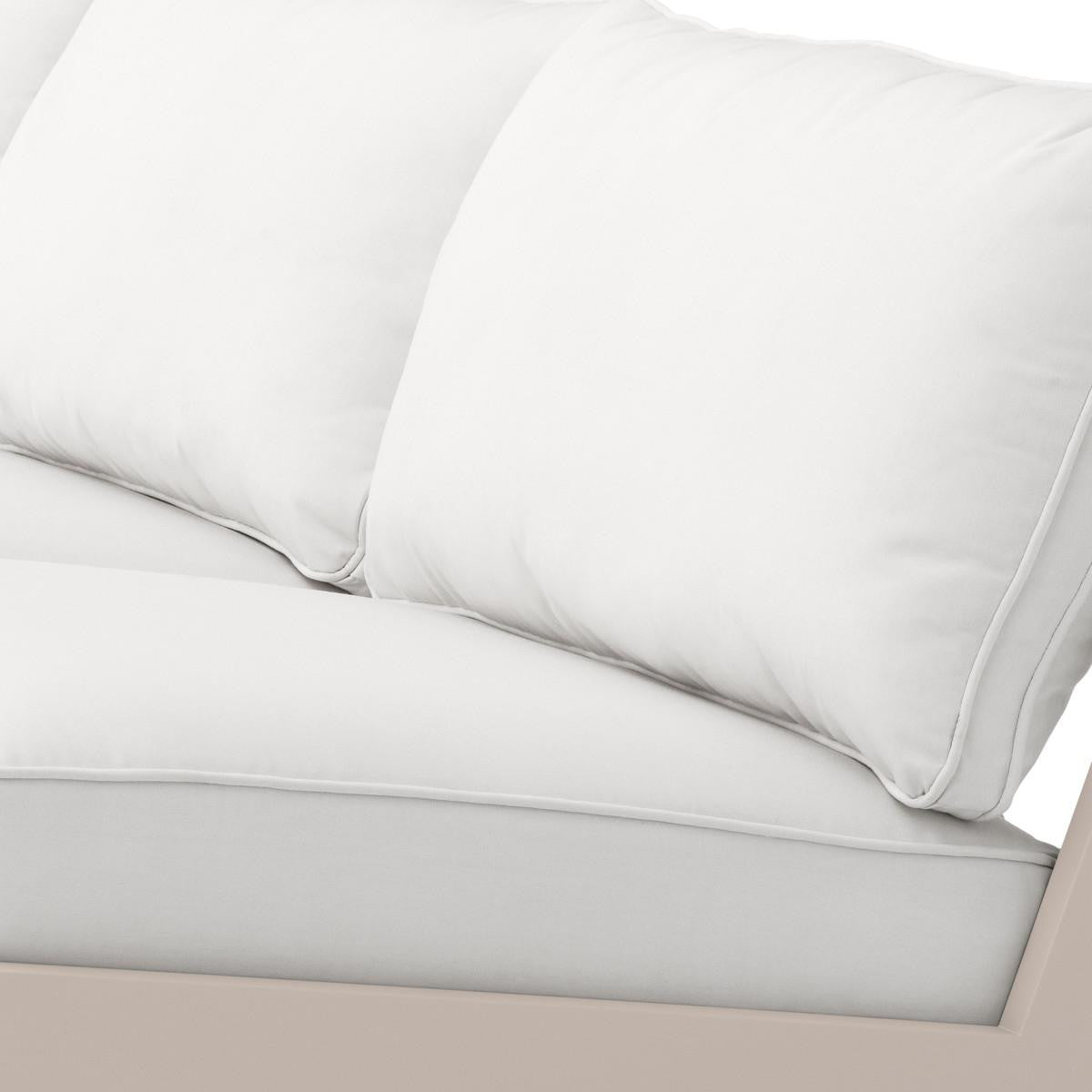 Eichholtz Lomax Outdoor Sofa, Off-White Sunbrella Canvas, Sand, 90.55"W (115233 YV0J041RT4)
