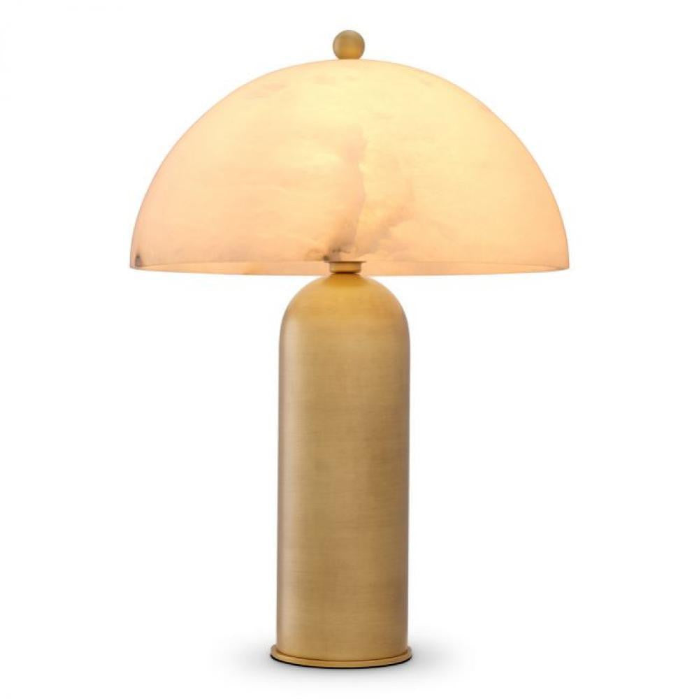 Eichholtz Lorenza Table Lamp Antique Brass, Alabaster