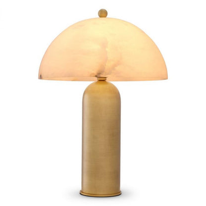 Eichholtz Lorenza Table Lamp Antique Brass, Alabaster