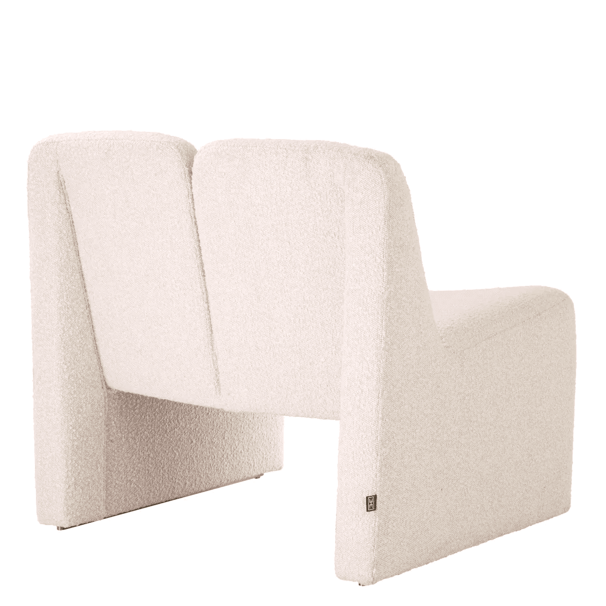 Eichholtz Macintosh Armchair, Boucle Cream Fabric, 28.54"H (A116119 YV0J03YU14)