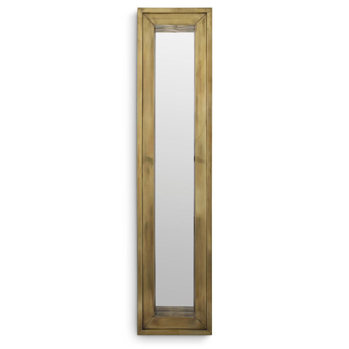 Eichholtz Magenta Mirror, Small, Vintage Brass, 17.72"W (114124 YV0J041QTD)