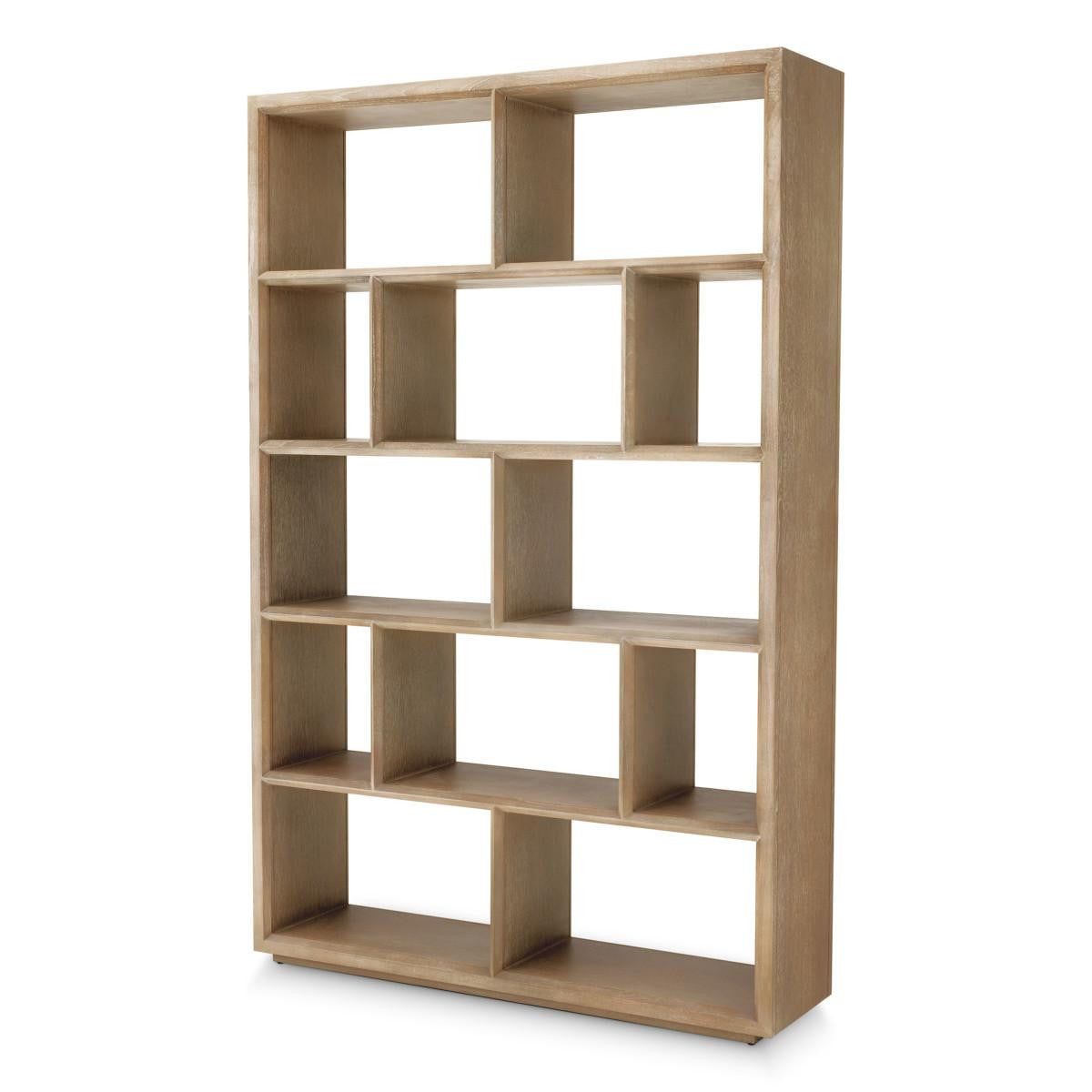 Eichholtz Marguesa Etagere, Washed Oak, 59.06"W (112002 YV0J03YR3K)