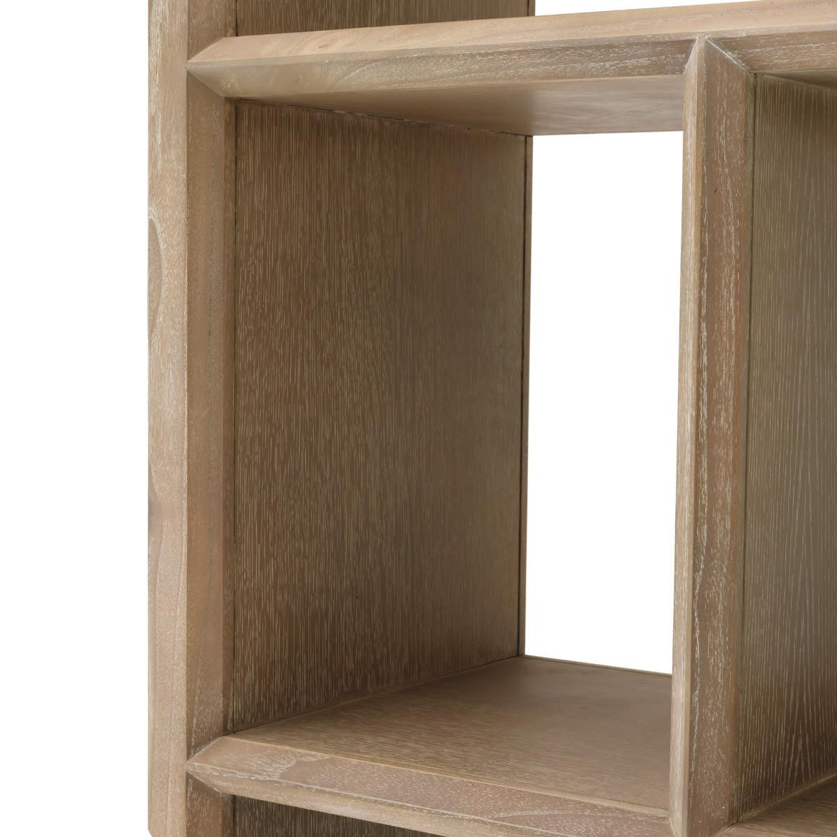 Eichholtz Marguesa Etagere, Washed Oak, 59.06"W (112002 YV0J03YR3K)