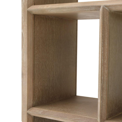 Eichholtz Marguesa Etagere, Washed Oak, 59.06"W (112002 YV0J03YR3K)