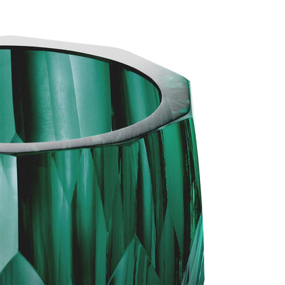 Eichholtz Marquis Vase, Green Glass, 5.51"H (112583 YV0J041XPM)