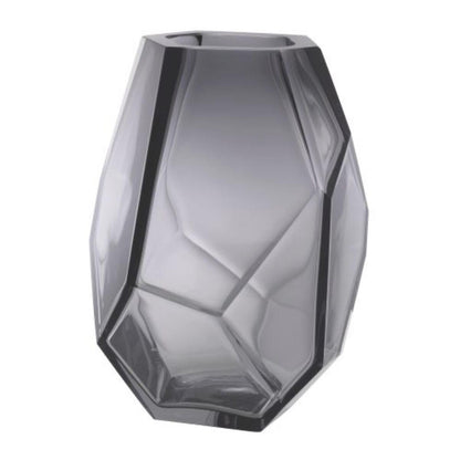 Eichholtz Martina Vase, Gray Glass, 8.66"H (113787 YV0J041XPQ)