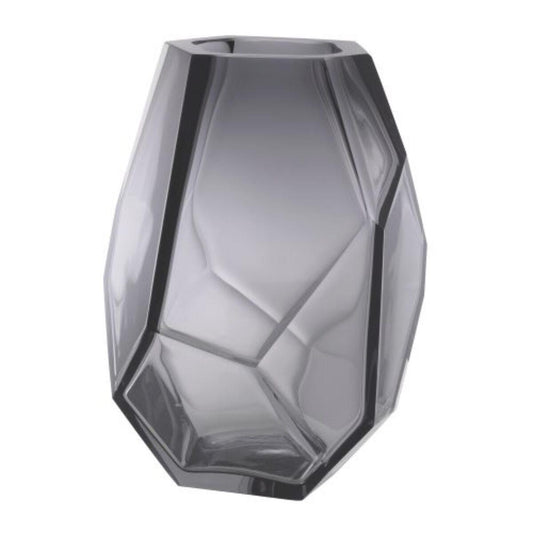 Eichholtz Martina Vase, Gray Glass, 8.66"H (113787 YV0J041XPQ)