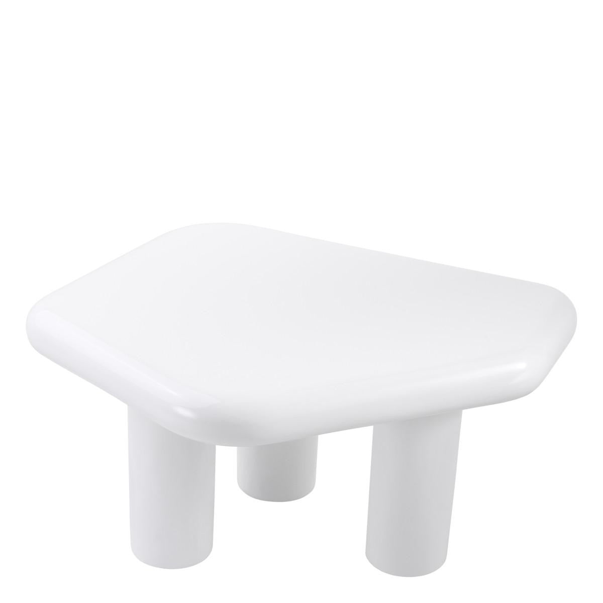 Eichholtz Matiz Side Table, White, 16.34"H (117100 YV0J041UQT)