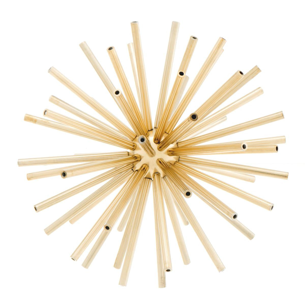 Eichholtz Meteor Sculpture, Set of 3, Polished Brass, Small:  5.71"W ; Medium:  7.48"W ; Large:  10.63"W (110345 YV0J041QUX)