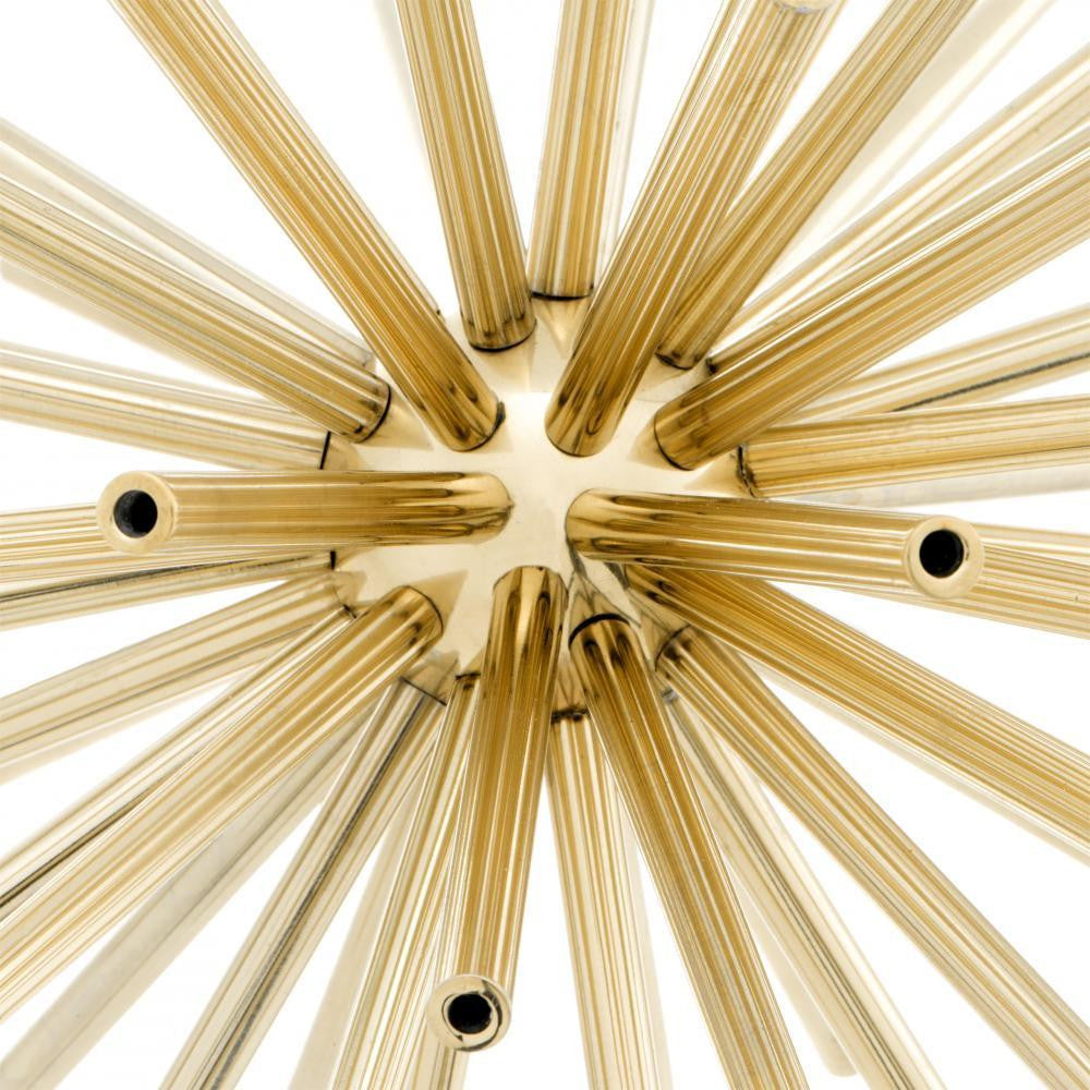 Eichholtz Meteor Sculpture, Set of 3, Polished Brass, Small:  5.71"W ; Medium:  7.48"W ; Large:  10.63"W (110345 YV0J041QUX)