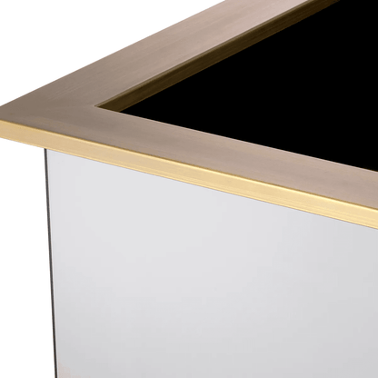 Eichholtz Moorea Planter, Brushed Brass, 19.69"W (114354 YV0J041TQU)
