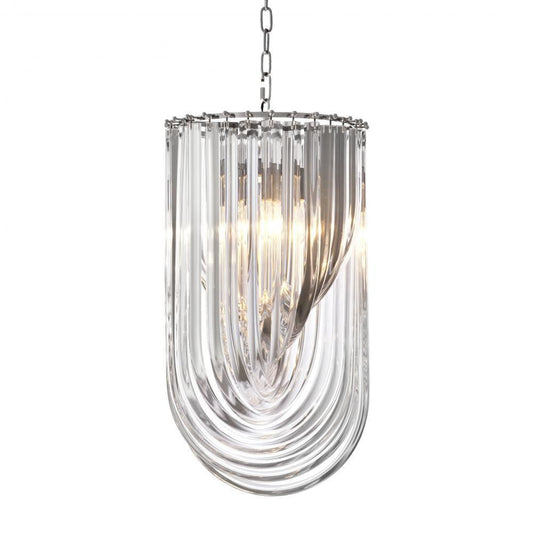 Eichholtz Murano Pendant Clear, Nickel
