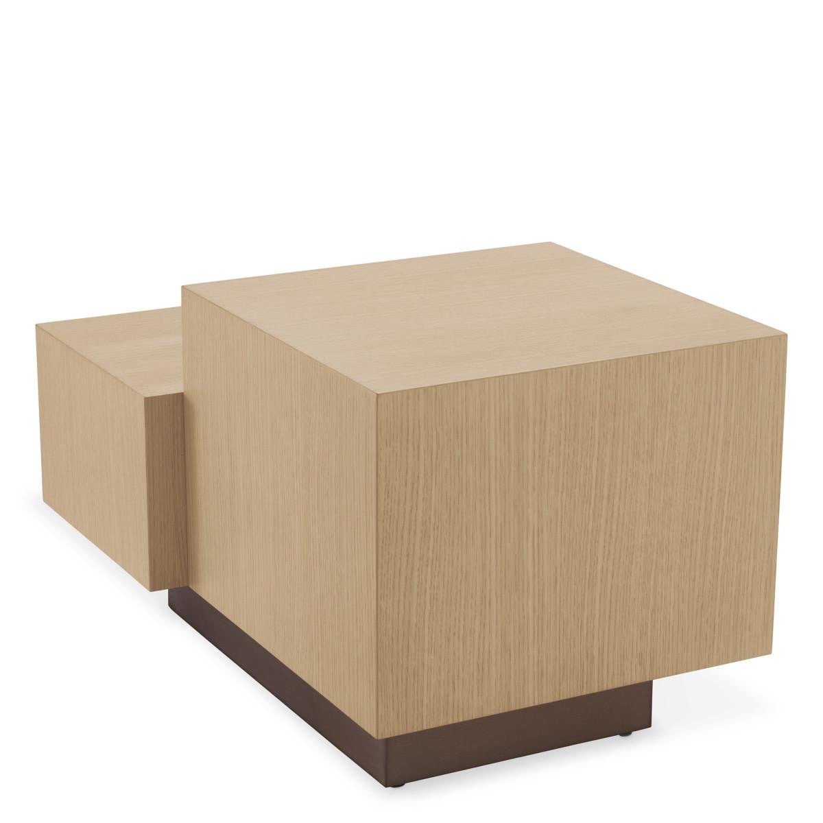 Eichholtz Nerone Side Table, Natural, Bronze, 15.94"H (117158 YV0J041UR5)