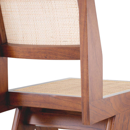 Eichholtz Niclas Dining Chair, Wood, Natural, 33.66"H (114507 YV0J03YXYH)