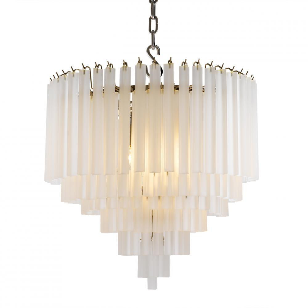 Eichholtz Nova 9 Light Chandelier Nickel