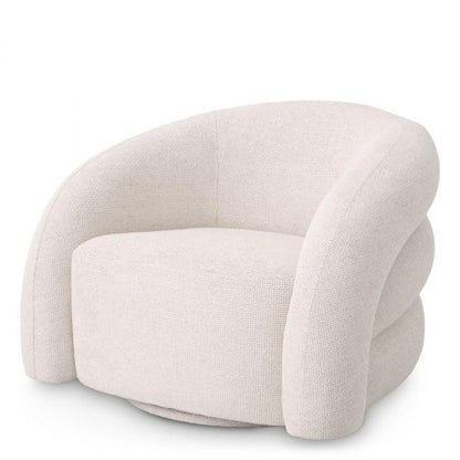 Eichholtz Novelle Swivel Chair Off-White