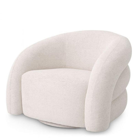 Eichholtz Novelle Swivel Chair Off-White