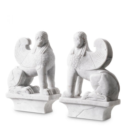 Eichholtz Object Sphinx Set of 2 White
