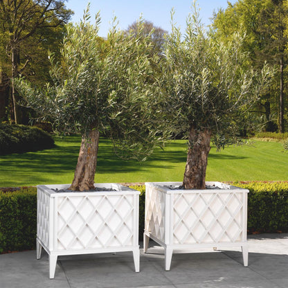 Eichholtz Ocean Club Outdoor Planter, White, 29.92"W (113219 YV0J041RT0)
