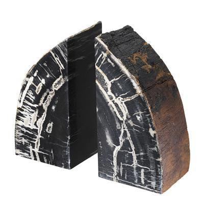 Eichholtz Opia Bookends, Set of 2, Distressed Wood, 4.33"W (112446 YV0J03YQ3Z)