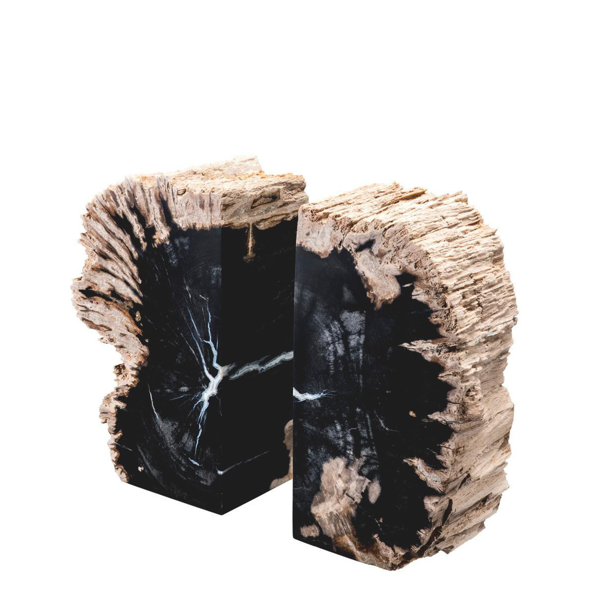 Eichholtz Opia Bookends, Set of 2, Distressed Wood, 4.33"W (112446 YV0J03YQ3Z)