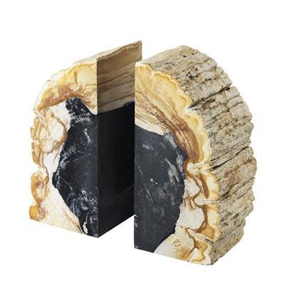 Eichholtz Opia Bookends, Set of 2, Distressed Wood, 4.33"W (112446 YV0J03YQ3Z)