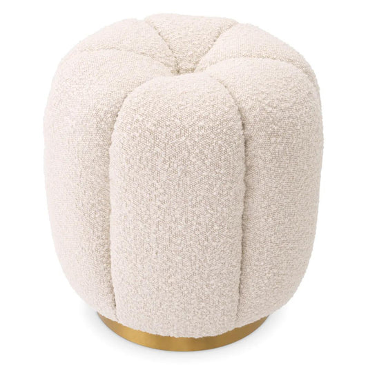 Eichholtz Orchanic Stool Rose, Brushed Brass