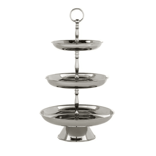Eichholtz Oriole Cake Server, Nickel, 11.81"W (104991 YV0J03YR3W)