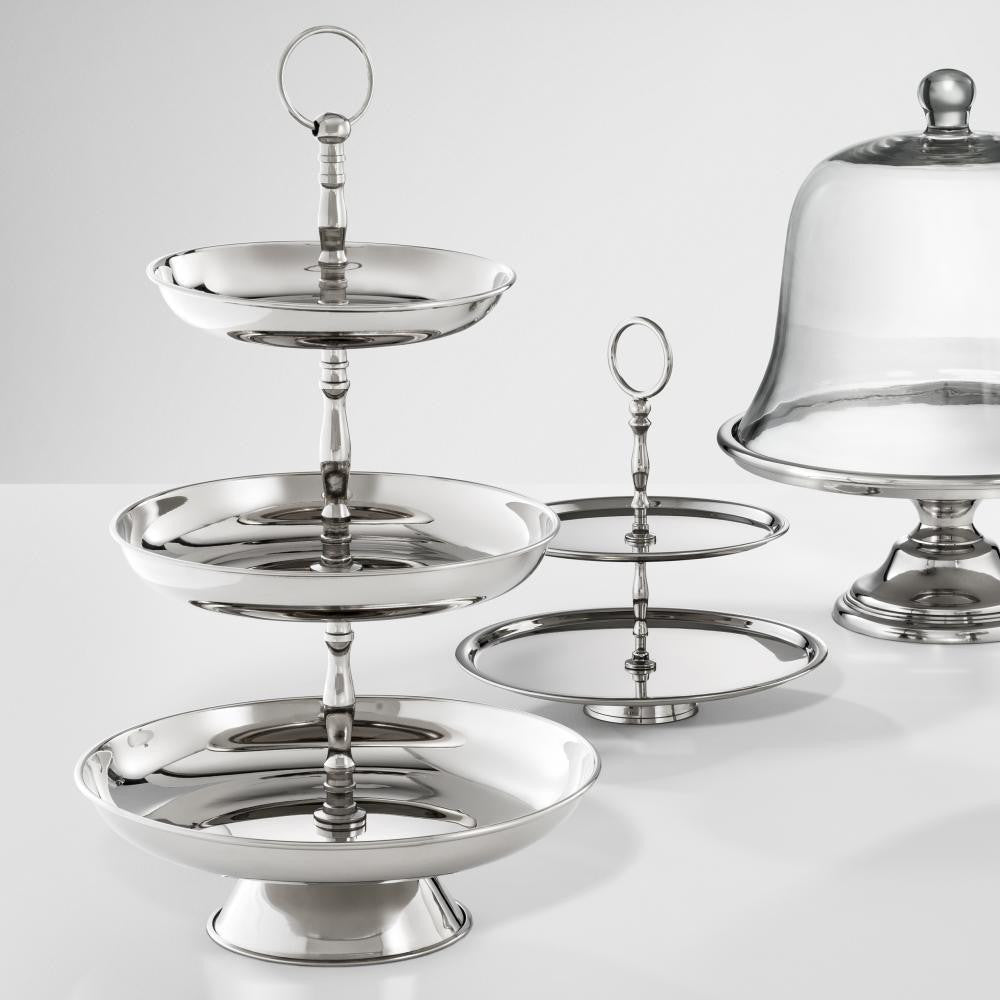 Eichholtz Oriole Cake Server, Nickel, 11.81"W (104991 YV0J03YR3W)