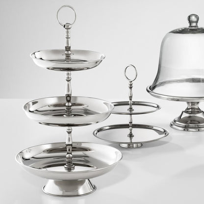 Eichholtz Oriole Cake Server, Nickel, 11.81"W (104991 YV0J03YR3W)