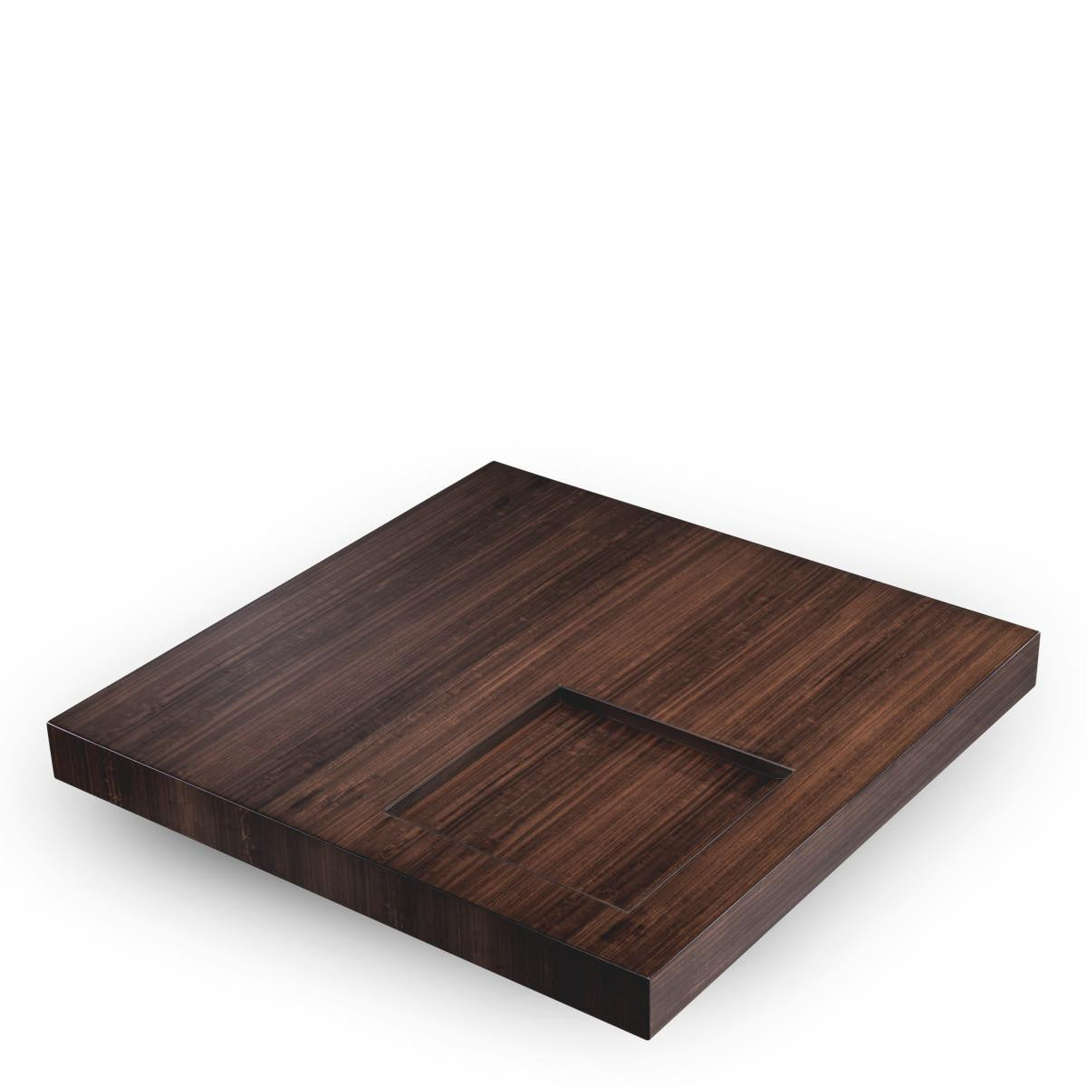 Eichholtz Otus Coffee Table, Square, Eucalyptus, Bronze, 43.31"W (117406 ), Eichholtz 117406 YV0J03YVZD