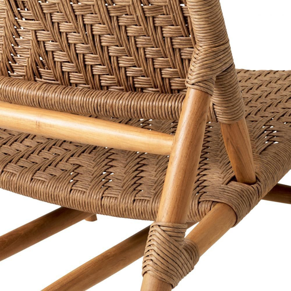 Eichholtz Outdoor Chair and Foot Stool Laroc, Eichholtz 117381 YV0J044UF5