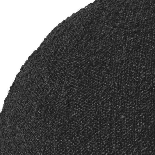 Eichholtz Palla Pillow, Ball-Shape, Large, Black Boucle Fabric, 14.57"W (115598 YV0J03YWZ3)