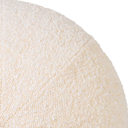 Eichholtz Palla Pillow, Ball-Shape, Large, Boucle Cream Fabric, 14.57"W (114874 YV0J03YWZ4)