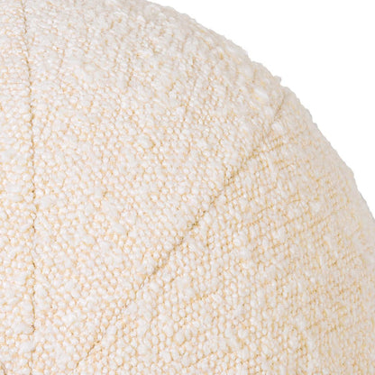 Eichholtz Palla Pillow, Ball-Shape, Small, Boucle Cream Fabric, 11.81"W (114873 YV0J03YWZA)