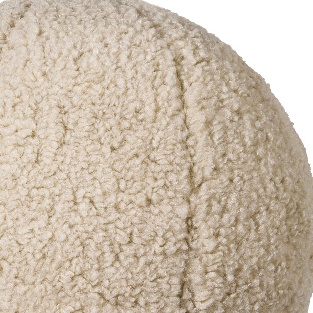 Eichholtz Palla Pillow, Ball-Shape, Small, Brisbane Cream Fabric, 11.81"W (114871 YV0J03YWZC)