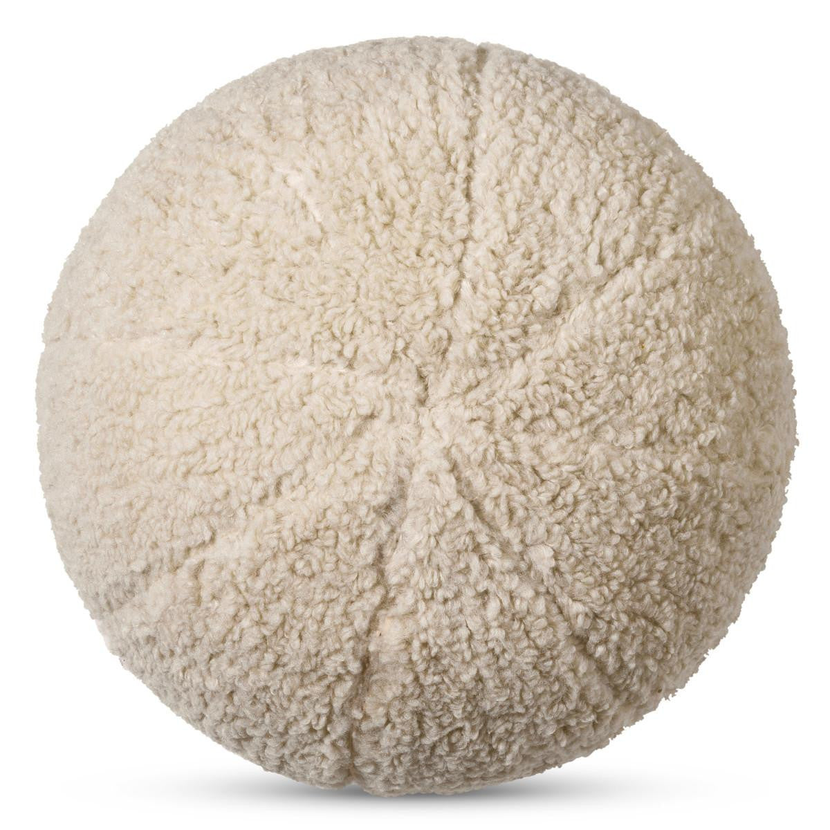 Eichholtz Palla Pillow, Ball-Shape, Small, Brisbane Cream Fabric, 11.81"W (114871 YV0J03YWZC)
