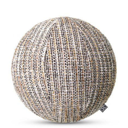 Eichholtz Palla Pillow, Ball-Shape, Small, Mademoiselle Beige Fabric, 11.81"W (115597 YV0J03YWZF)