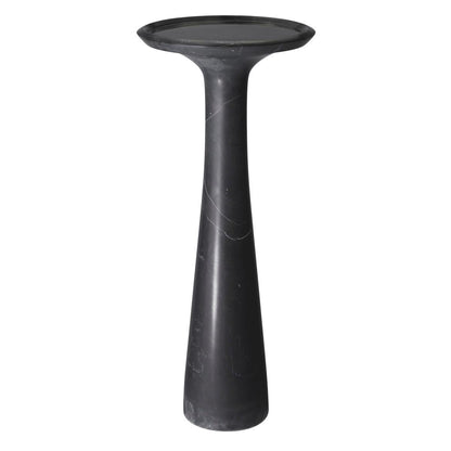 Eichholtz Pompano Side Table, Large, Black Marble, 28.15"H (114329 YV0J041URX)
