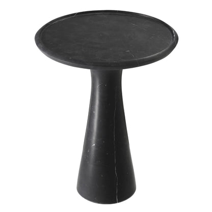 Eichholtz Pompano Side Table, Small, Black Marble, 23.62"H (114330 YV0J041URZ)