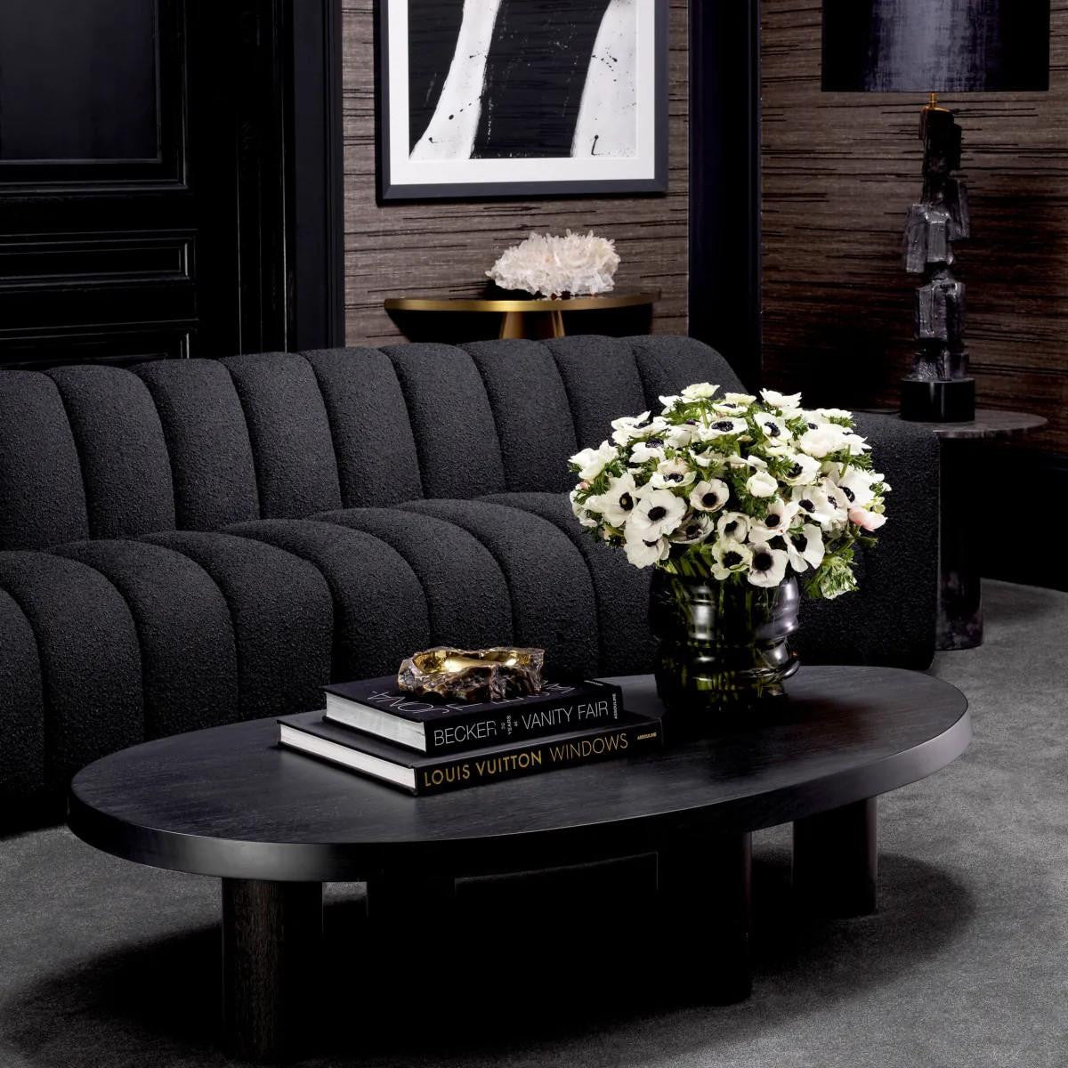 Eichholtz Prelude Coffee Table, Charcoal Gray, 58.66"W (114639 ), Eichholtz 114639 YV0J03YVZJ