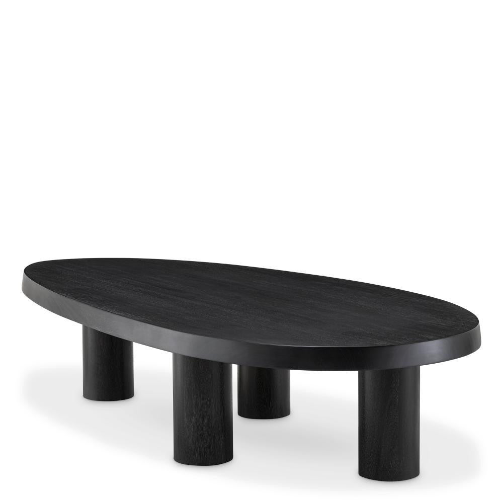 Eichholtz Prelude Coffee Table, Charcoal Gray, 58.66"W (114639 ), Eichholtz 114639 YV0J03YVZJ